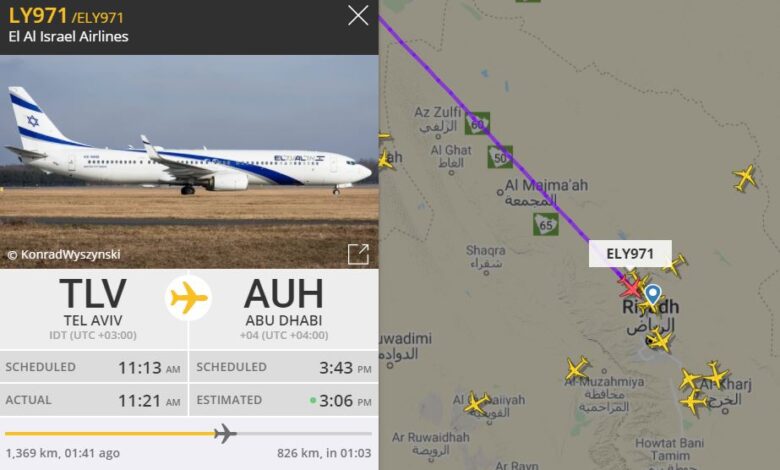 متر التعرفة محيط  إقلاع أول طائرة إسرائيلية إلى الإمارات عبر السعودية - آخر الأخبار العالمية