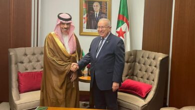 صورة محادثات ثنائية بين الجزائر والسعودية