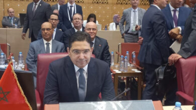 صورة بوريطة يمثل المغرب في اجتماع وزراء الخارجية العرب تحضيرا للقمة  العربية بالجزائر