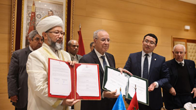 صورة اتفاق بين المغرب وكازخستان لإرساء التعاون في مجال الدين