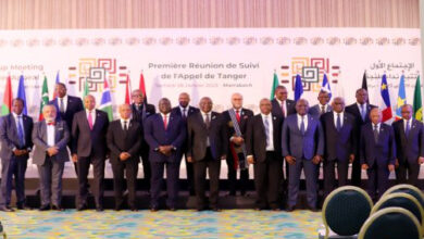 صورة اجتماع في مراكش لتتبع “نداء طنجة” لطرد البوليساريو من الاتحاد الإفريقي
