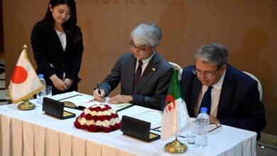 صورة اتفاق لاستحداث لجنة اقتصادية مشتركة بين الجزائر واليابان
