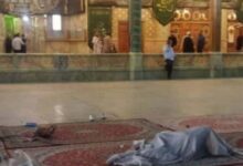 صورة شاهد: قتلى بهجوم على مرقد ديني في شيراز بإيران