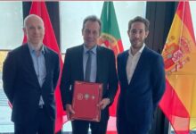 صورة إيداع خطاب النوايا للترشح الثلاثي المغربي الإسباني البرتغالي لاستضافة مونديال 2030