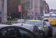 صورة إصابة 5 أشخاص في حادث طعن بالعاصمة الإيرلندية دبلن