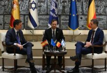 صورة عقب تصريحات داعمة لفلسطين.. إسرائيل تستدعي سفيري إسبانيا وبلجيكا