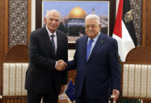 صورة رئيس فلسطين يدعو الممثل الأعلى للسياسة الأوروبية للضغط على إسرائيل