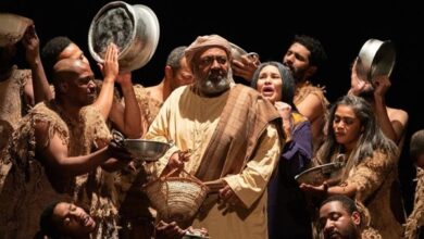 صورة حضور مغربي وعراقي عال الكعب والكويت يمثلها الصمت في مهرجان المسرح العربي